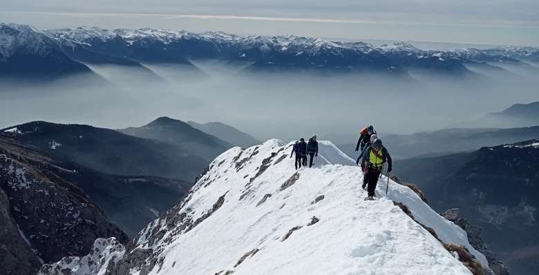 Corso di alpinismo invernale