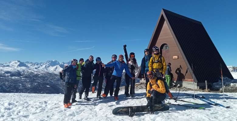 Scialpinismo in Val Thuras