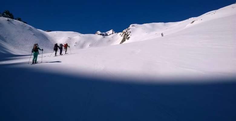 gita di scialpinismo