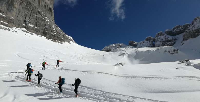 Scialpinismo in Dolomiti