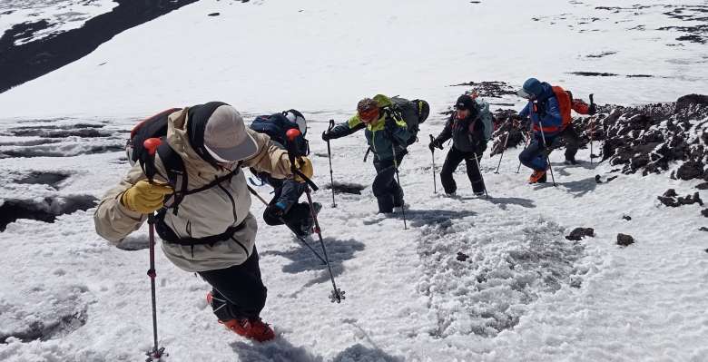 Scialpinismo sull'Etna