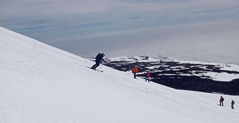 Scialpinismo sull'Etna