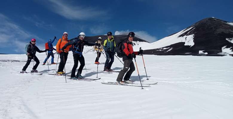 Scialpinismo sull'Etna