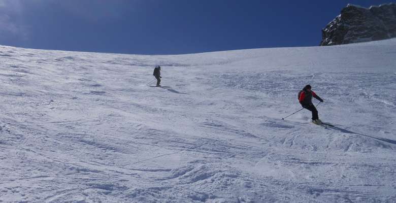 Lungo la discesa della Porta Nera