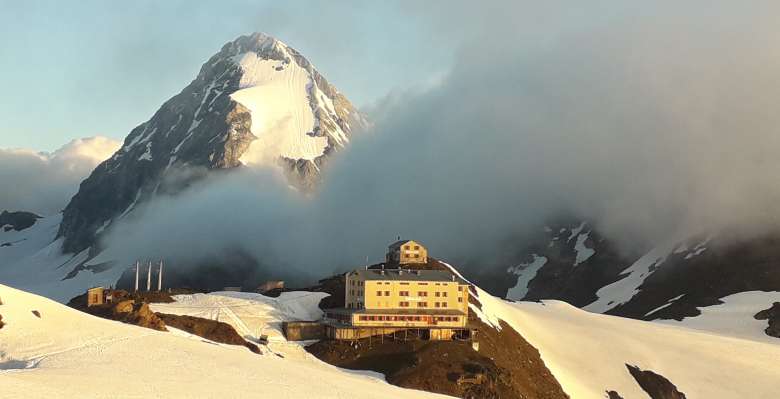 Rifugio Casati per salita al Monte Cevedale